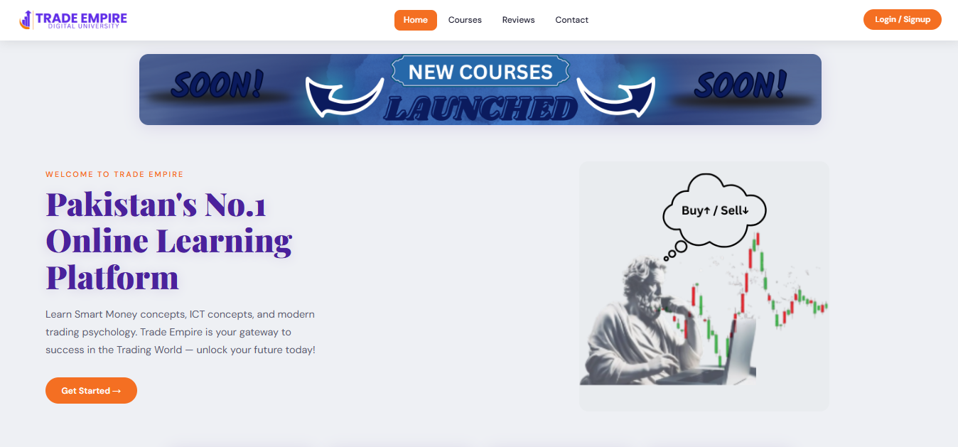 Trade Empire - Digital University Platform